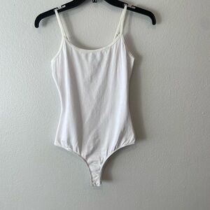 Active Basic Classic White Bodysuit